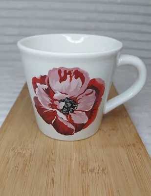 Buy Laura Ashley Home Floral Poppy Mug Cup Red & White  * 9.5 Cm High *  V.G.C. • 7.99£