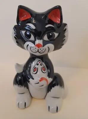 Buy Lorna Bailey Cat With Mouse Figurine Signed By Lorna Bailey Very Good Condition • 69£