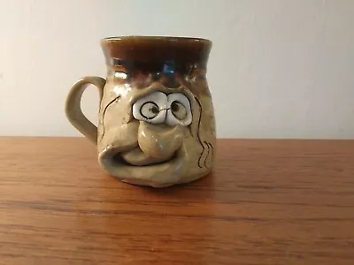 Buy Pretty Ugly Pottery Mug With Feet Made In Wales Stoneware Novelty Smoking • 10£