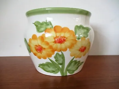 Buy Portuguese Ceramic Hand Painted Jardiniere • 24£