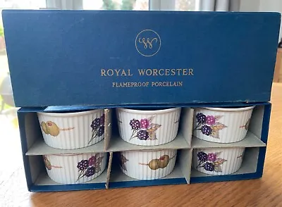 Buy 6 X Royal Worcester Ramekin Bowls • 4.99£