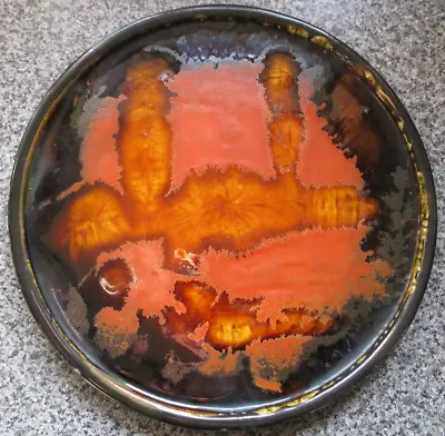 Buy Stunning Vintage Eric Leaper Newlyn Pottery Fat Lava Plate / Charger Ceramic Vgc • 49.99£