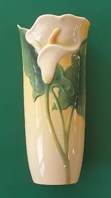 Buy Franz Porcelain Vase Sculpted  Floral Lily Vase,  FZ00003 Handmade Limited Ed  • 35£