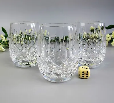 Buy Webb Corbett  York  Tumblers. Cut Crystal Glass. 3 X Whiskey Glasses. 150ml • 25.99£