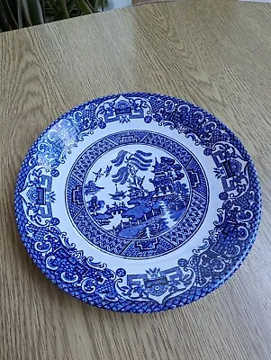 Buy Vintage English Ironstone Tableware Old Willow Saucers 5 5/8  Super Replacement  • 2£
