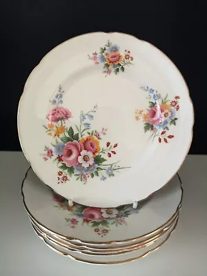 Buy Set Of 6 X Vintage 1960's Paragon China Floral Patterned 6 ¼  Side Plates  • 15.99£
