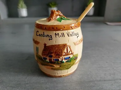 Buy Manor Ware Preserve Pot With Spoon.......carding Mill Valley • 2.99£