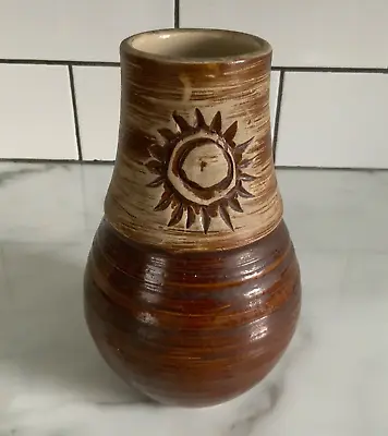 Buy Purbeck Pottery Eddie Goodhall.  Studio Stoneware Vintage Hand Thrown Vase • 19.99£