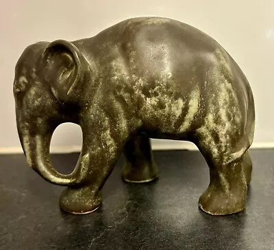 Buy Vintage Borhholm Pottery Denmark Johgus Cute Elephant Figurine • 9.99£
