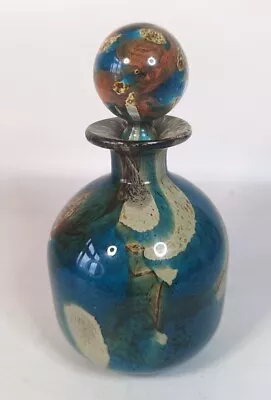 Buy Vintage C1970s Mdina Art Glass Round Vase And Stopper A3 • 59.99£