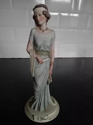 Buy A Belcari Vintage Italian Figurine Capodimonte Elegant Woman, 25cm Tall • 13.50£