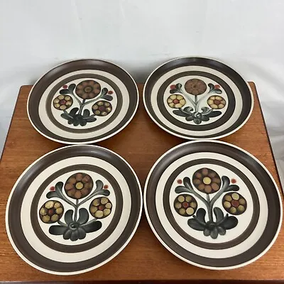 Buy Denby Langley Mayflower Side Plates Set Of 4, Tableware 20.5cm • 30£
