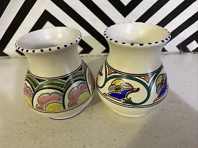 Buy Two Vintage Honiton Ceramic Vases • 10£