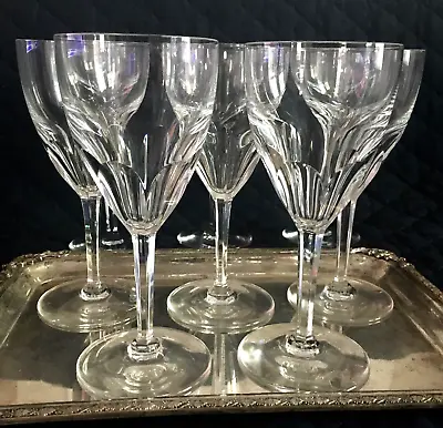 Buy Qty Of 8, BACCARAT CRYSTAL GENOVA PATTERN WATER GOBLETS, 7 1/2” TALL • 624.32£
