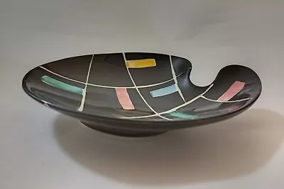 Buy Rare Vintage 1950's Shramberg West Germany Palette Shaped Dish. Abstract.  • 15£