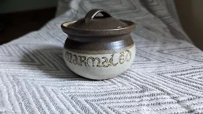 Buy Tregaron Cymru Welsh Studio Pottery Marmalade Pot  • 10£