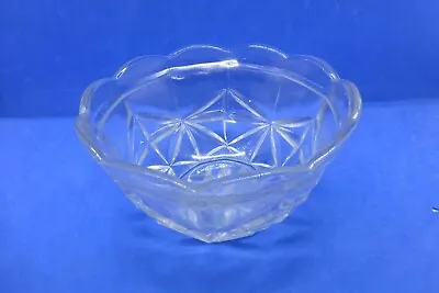Buy Vintage Cut Glass Small Bowl Treats Sugar Cubes Etc • 1.99£