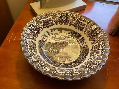 Buy Vintage Olde Country Castle By British Anchor Ironstone Large Bowl • 5.99£