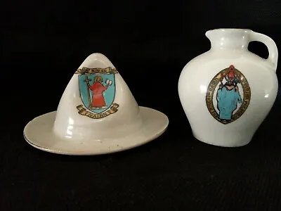 Buy Crested China - NAIRN Crests - Colonial Hat/Jug - Carlton/Florentine. • 5.40£