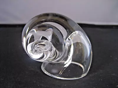 Buy Vintage Hand Made In England Glass Snail Figurine • 14.22£