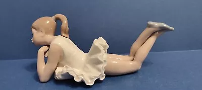 Buy Nao Figure Young Girl Ballerina Lying Down, Excellent Condition. • 5£