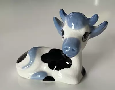 Buy Szeiler Blue, Black & White Cow • 16£