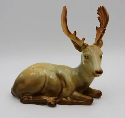 Buy VINTAGE BESWICK *STAG* Lying Down #954 Retired 1975 - Excellent • 92.31£