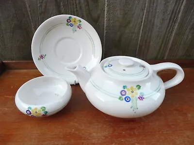 Buy Susie Cooper ? For Gray's Pottery Tea For Two Tea Pot & Sugar Bowl C1926 • 45£