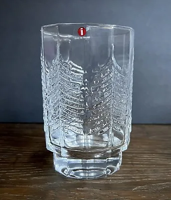 Buy Vintage Iittala Finland Kuusi Tree Vase Tumbler Glass Jorma Vennola Christmas • 25.51£
