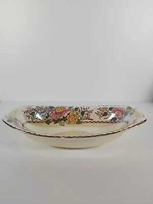 Buy Maling Ware   Peony Rose  Oval Dish, Appr. 29cm X 16cm • 10£