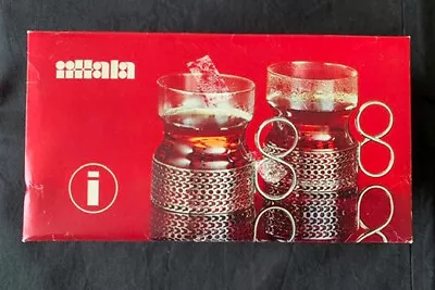 Buy 2 X Finnish Tea Glasses : Timo Sarpaneva : Mid Century : Boxed & NEW : Tsaikka • 30£