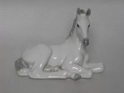 Buy Vintage USSR Russia Lomonosov Figurine - Grey Foal Horse • 14.95£