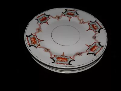 Buy 4 Vintage Tea Plates Melba Art Deco - Vintage Condition • 5£