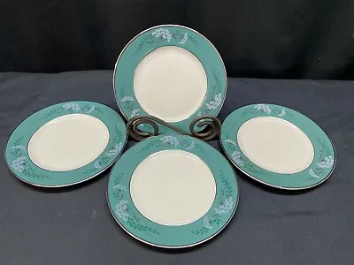 Buy Fleetwood  QUEENS LACE / Green  ~ Set Of 4 ~ Bread Plates ~ 6 1/4  • 21.09£