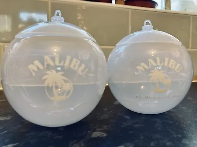 Buy COCKTAIL BAUBLES Malibu White (set Of 2) - Drinking Vessels - Perfect XMAS Gift • 7.99£