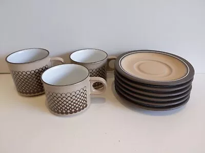 Buy Hornsea Coral Cups And Saucers Mugs • 9.99£