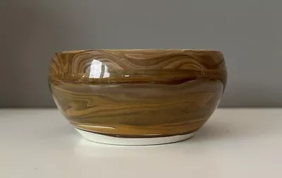 Buy Hebridean Pottery Isle Of Lewis Swirl Pattern Glazed Bowl 4cm Tall • 12£