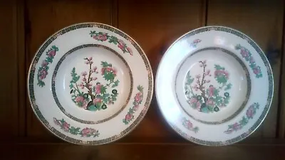 Buy Wedgwood & Co Pair Of Soup Plates, 9 , Indian Tree, Art Nouveau • 10£