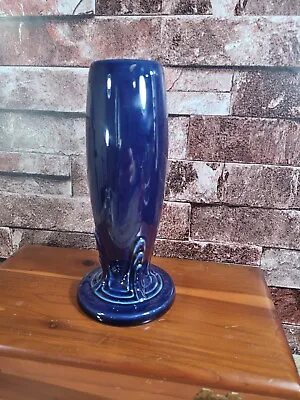 Buy Vintage Fiesta Ware Cobalt Blue Bud Vase 6  - P86 Original Reproduction • 47.49£