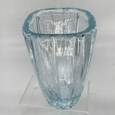 Buy Orrefors Swedish Glass Vase Signed MCM  18 Cm • 45£