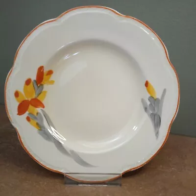 Buy Vintage, Woods Ivory Ware, Art Deco Hand Painted 9  Or 22.5cm Plate • 5.95£