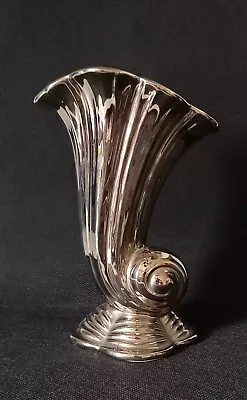 Buy 7  Rare Silver Ceramic Royal Winton Cornucopia Vase. • 22.90£