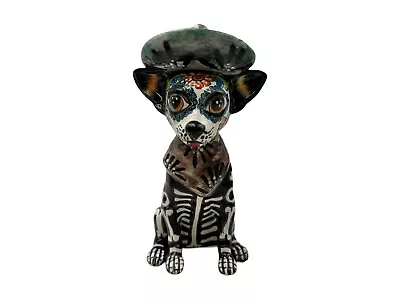 Buy Talavera Chihuahua Folk Art Cute Dog Home Decor Mexican Pottery Multicolor 8.5  • 112.45£