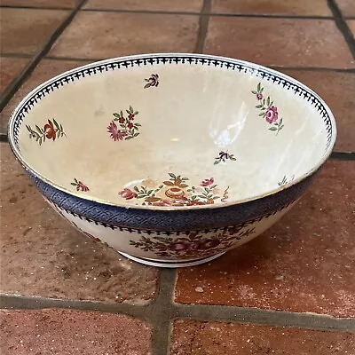 Buy Antique Booths Silicon China Lowestoft Border Serving Bowl - Some Damage • 4.99£