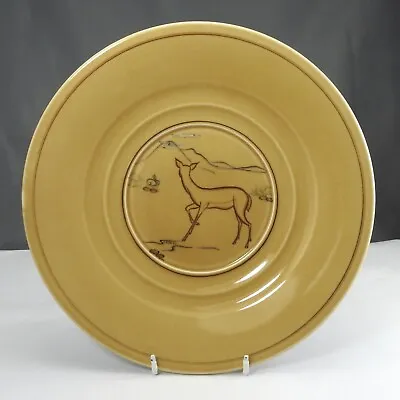 Buy Rare Branksome China Pottery 9  Plate With Hand Painted Deer Design • 8.50£