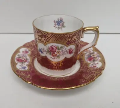 Buy Royal Crown Derby Bone China Coffee Can And Saucer • 15£