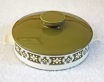 Buy Midwinter Pottery - Green Lidded Serving Dish, Designed By Lynton. • 10.50£