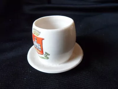 Buy Gemma Crested China Small Egg Cup On Dish Norwich • 4£