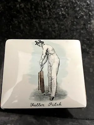 Buy Very RARE, 1950s  FULLER PITCH CRICKETER  Sandland Ware , Box And Lid • 31.09£