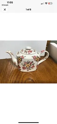 Buy Antique Arthur Wood Teapot Bouquet Pattern Made In England Early 1900s • 33.76£